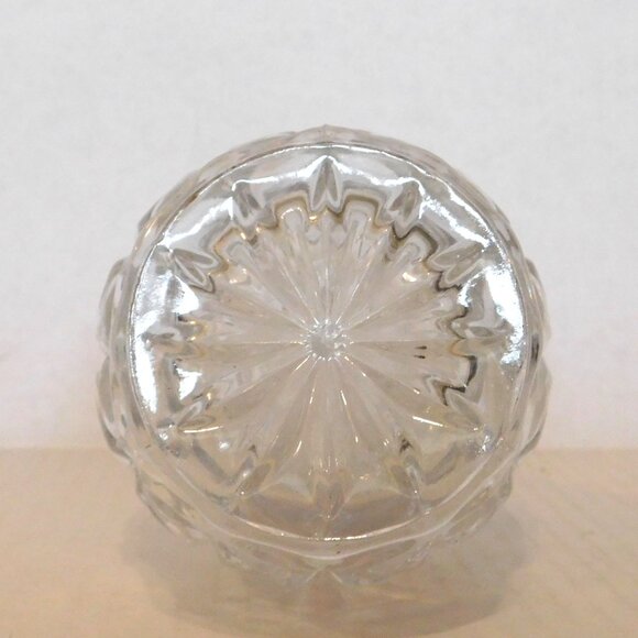 Vintage Princess House Lead Crystal Frosted Decanter with Stopper 15.5 inch - Picture 7 of 9
